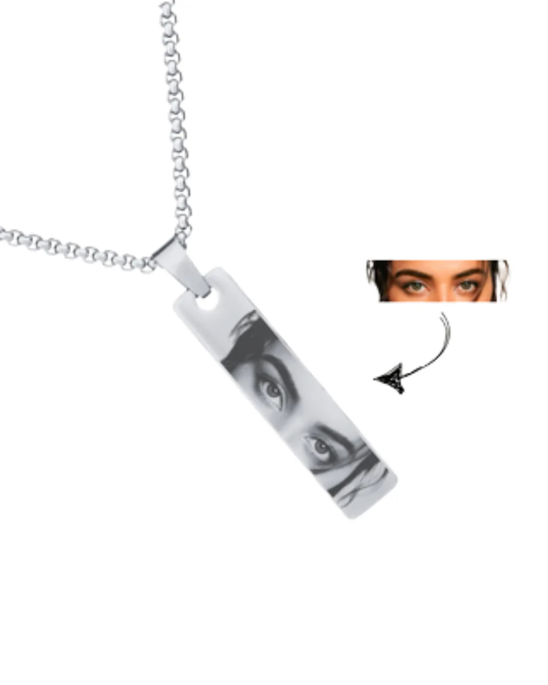 Customized Eye Necklace